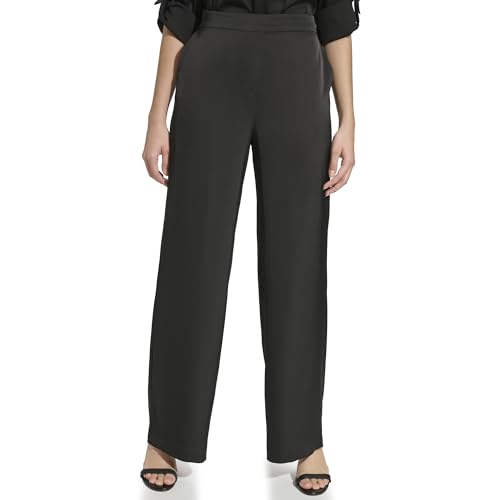 Calvin Klein Women's Wide Leg Pull on Pant