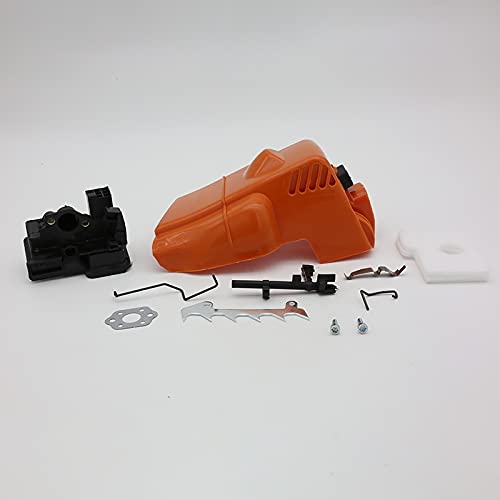 Kit de varilla de eje de punta de parachoques de filtro de aire de cubierta superior apto for st-ihl MS180 MS170 MS 018 017 180 170 piezas de sierra de cadena de motosierra de gasolina