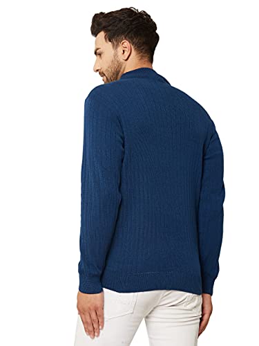 Image of Kvetoo Men High Neck Full Sleeve Winter Woolen Sweater