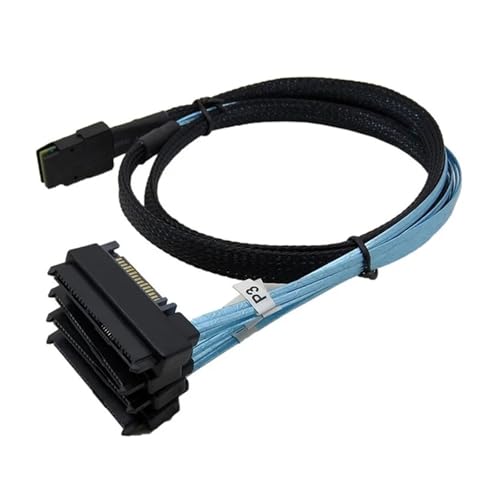 Cable con conectores SFF-8087 a SFF-8482 0.5 m