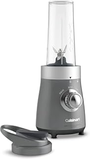 Cuisinart Compact Blender & Juice Extractor Combo (with 16oz Travel Cup), 450W, Stainless Steel (BJC-550C)