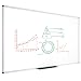 VIZ-PRO Dry Erase Board/Magnetic Whiteboard, 8' x 4', Silver Aluminum Frame