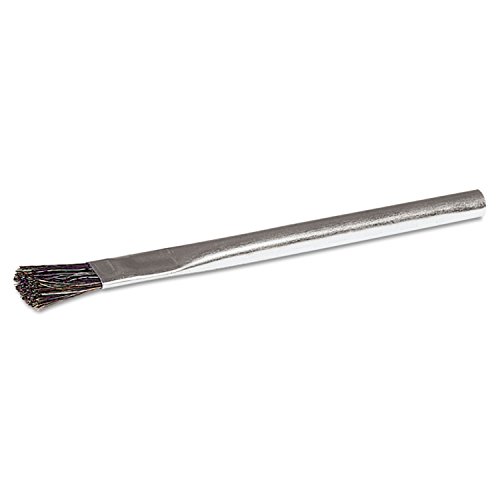 Image of Weiler 44089 5-3 /4 inch Length, 3 /8 inch Width, Tin Ferrule, Horsehair Flux Acid Brush, Made in the USA
