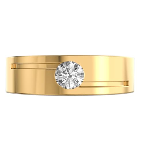 Bague moissanite en argent 925 luxueuse et large alliance faite main pour homme