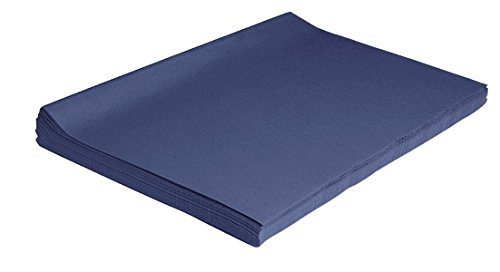 Spectra Deluxe Bleeding Tissue Paper, 20 x 30 Inches, Medium Blue, Pack of 24