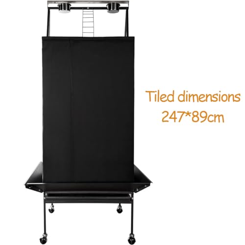 NeoStyle Bird Cage Cover for Large Bird Cage with Play Top,Bird Cage Covering Cloth, Birdcage Cover Blackout & Breathable Birdcage Cover for Pets' Good Night(covering cloth)