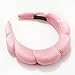 Ayesha Spa Headband for Women Sponge Headband for Washing Face Clouds Soft Hairband Skincare Makeup Headbands for Women Girls Shower Makeup Skincare (Pink)