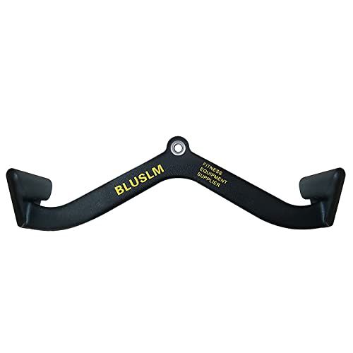 BLUSLM LAT Pull Down Bar for Cable Machine, LAT Pulldown Attachments T-bar V-bar Cable Attachment...