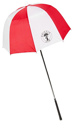 DrizzleStik Flex - Golf Club Umbrella (Red/White) 23