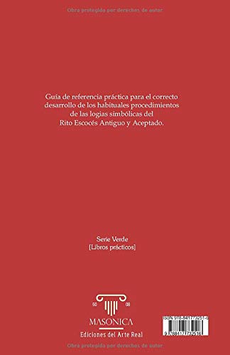 Manual de procedimientos operativos de logia: Guía práctica de trabajo (Spanish Edition)