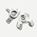 Aluminum Front Knuckle Arm Axle Carrier Hub Silver for Losi 1/18 Mini-T 2.0 Mini-B LOS214006