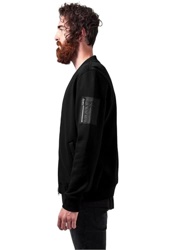 Sweat Bomber Jacket Urban Classics blouson léger contre la fraîcheur