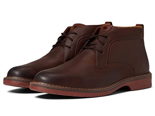 Florsheim Norwalk Plain Toe Chukka Boot Brown Crazy Horse 13 M (D) #TOP12