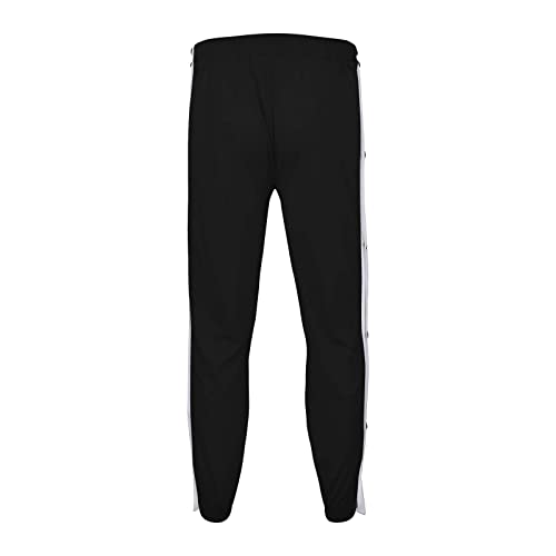 Loose Fit Button Side Basketball Training Joggers with Elastic Cuffs Star Boy2