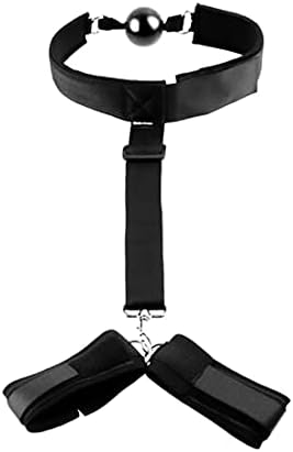Soft Ball Full Mesh Mouth Plug Adjustable Belt