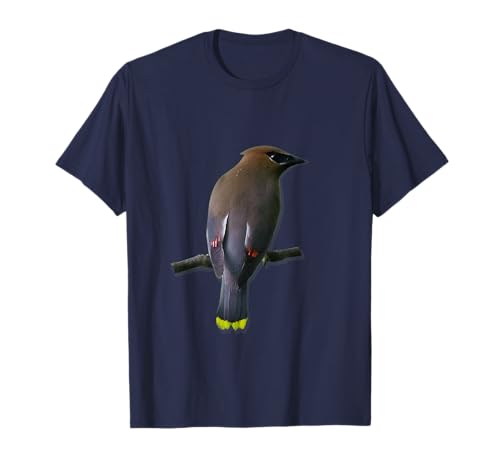 Cedar Waxwing : Bird Watchers T-Shirt