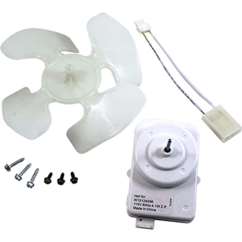 Supco SM4096 Refrigerator Condenser Fan Motor, Replaces W10124096