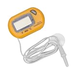 ORFOFE Termómetro Digital Mini para Resistente al Agua Alta Precisión con Pantalla Grande para Tanque de Peces y Terrarios Sensor Profesional Color