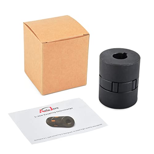 1/2" To 5/8" L075 Flexible 3-Piece L-Jaw Coupling Set & Buna-N Nbr Rubber Spider For Log Wood Splitter #TOP5