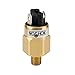 Mechanical Pressure Switch 100L Series Creep Action Switch, Brass Wetted Materials, PI Diaphragm, 1 SPST, Normally Closed, 1/8" NPT Male, 50 psig to 150 psig (350 psig), Spade Terminals (1/4 x 1/32)