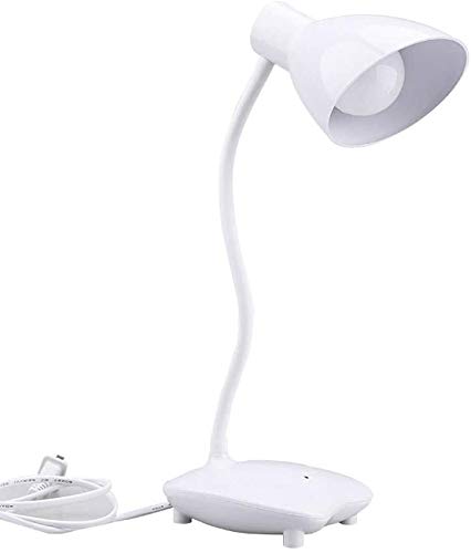 Lampe de table E27 flexible 360° en ABS pour bureau et lecture