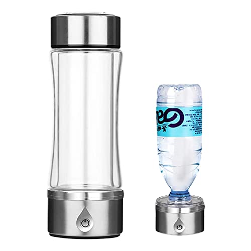 Generador Agua hidrógeno, generador Agua Rica hidrógeno, ionizador Agua alcalina hidrógeno con tecnología Membrana SPE Que Hace Que Contenido hidrógeno Sea hasta 1200-1500 PPB 420ML