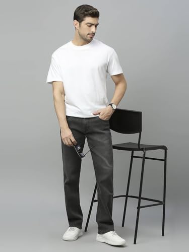 Image of Blue Jeans for Men Regular Fit - Cotton Jeans Pant for Men, Regular Denim Jeans for Boys - Light Fade Jeans for Men