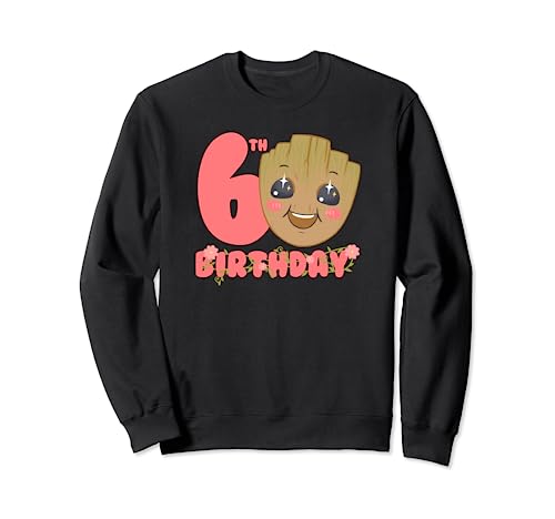 Sweat Groot 6 Ans Marvel anti-irritation - Le pull d'anniversaire doux pour peau sensible