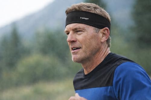 Image of Halo Headband Halo II, 2 inch Wide Sweatband Pullover Running Headband for Men and Women, No Slip with Moisture Wicking Dryline Fabric and Sweat Channeling Technology | Patented SweatSeal directs sweat away from face