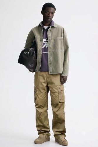 Image of Lymio Cargo for Men | Cotton Cargo Pant | Drawstring Waist Pant (Available Also Plus Size) (46-49)
