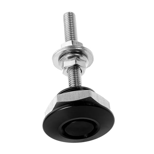 BRIGHTFUFU Automotive Hood Lock Inspired Push Button Latch Pin Durable Aluminum Alloy Bumper Clips Replacement for Enhanced Vehicle Aesthetics