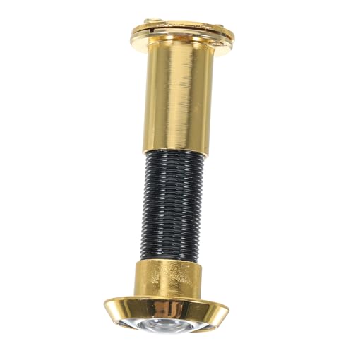 SHINEOFI Spioncino Per Porta D'ingresso in Acciaio Inox Con Copertura Privacy, Grandangolare Ø16mm Per Porte Spesse 40-55mm, Facile Installazione, Sicurezza e Visibilità Completa