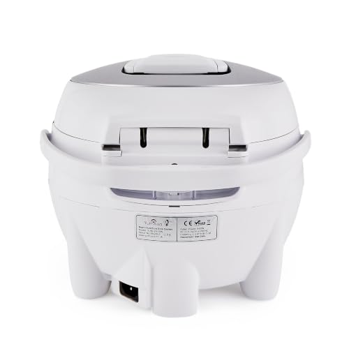 Yum Asia Sakura Rice Cooker with Ceramic Bowl and Advanced Fuzzy Logic (8 Cup, 1.5 Litre) 6 Rice Cook Functions, 6 Multicook Functions, Motouch LED Display, 120V Power (White and Siver) - Image 3