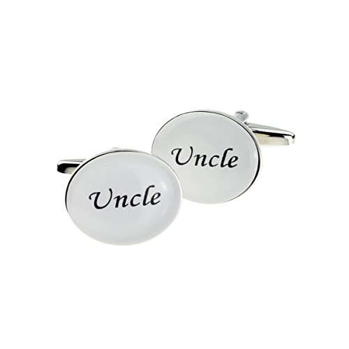 Mancuernillas GTR Talla Única Blanco Oval miniatura 1