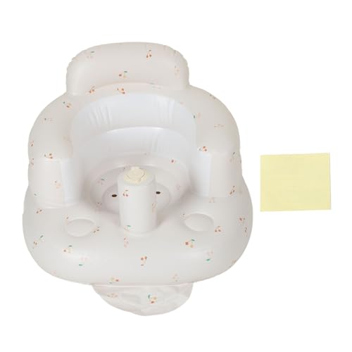 Chaise de douche gonflable imprimé cerise pour le bain de bébé - 5