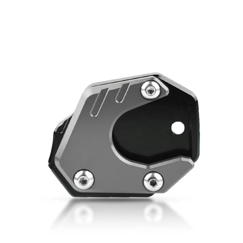 Almohadillas Pies Soporte para HO&NDA NC 750S NC750S NC 750 S 2017 2018 2019 2020 Motocicletas Soporte Lateral Placa Soporte Ampliador(Gray2)