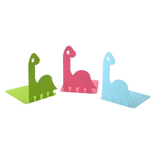 Artkingdome Cute Dinosaur Bookends For Kids Book Ends Books Holder Racks Stand Desk School Liberary Bookends Decorative 1Pair Green #TOP5