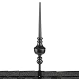 27' Victoria Aluminum Rooftop Finial with Roof Mount by Good Directions