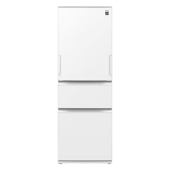 Amazon | シャープ 冷蔵庫 幅60.0cm 374L 両開き(どっちもドア