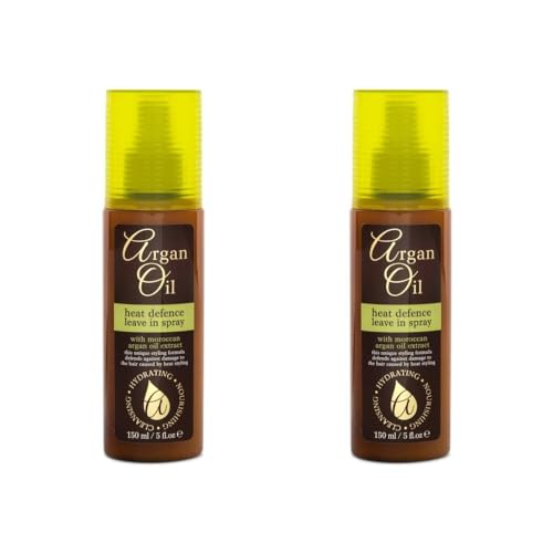 Image of Argan Oil Heat Defence Leave-In Spray, 150ml, Pack of 2