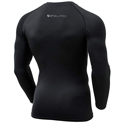 Camisa de Compressão Térmica Stigli Pro Proteção Solar FPU 50+ Manga Longa Rash Guard