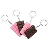 Ambiance joyeuse : Apportez une note douce et amusante à vos événements ou moments quotidiens avec ces porte-clés au look chocolat, parfaits pour fêtes, anniversaires ou égayer la vie de proches