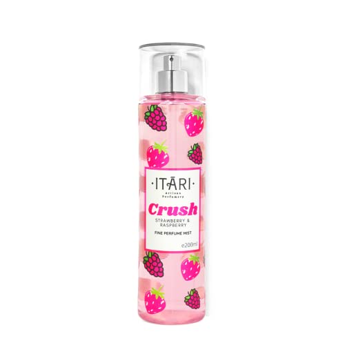 ITARI Women Crush Strawberry & Raspberry Body Mist Perfume|Very Long Lasting|150Ml Gift For Wife, Sister, Girlfriend No Gas