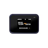 【整備済み品】SHARP Speed Wi-Fi NEXT W07 ブラック Wi-Fiルーター バッテリー:4,000mAh KDDI 4G LTE 無線LAN IEEE 802.11 同時接続台数:11台 簡単接続