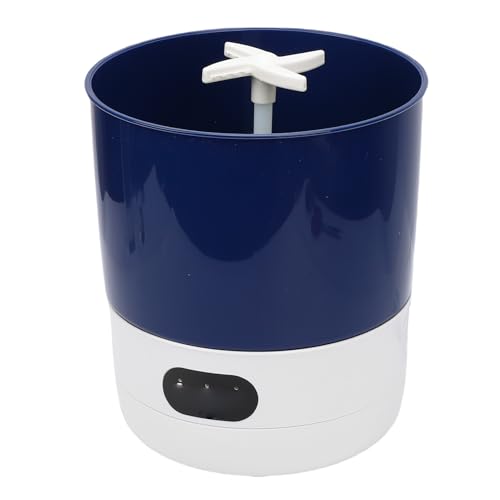 Asixxsix Germoir Automatique pour Haricots, système de pulvérisation Rotatif à 360°, Circulation d'eau Automatique, kit de Germination avec Protection Contre la lumière (Prise UE 220V)