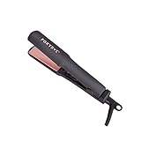 FoxyBae Mini Flat Iron for Travel Dual Voltage Hair Straightener - Frizz-free,...