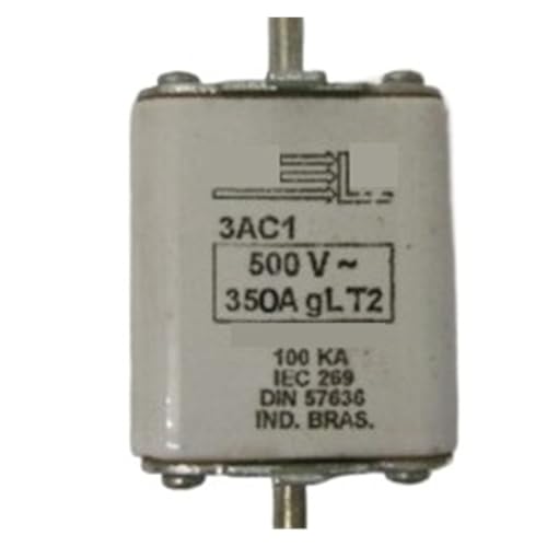 Fusible 3AC1 350A 500V T2 gL fusible cartouche couteau action lente