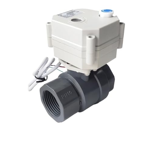 Vanne motorisée 12V pour automatiser le drain d'eaux pluviales