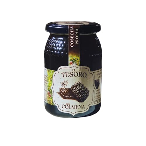 Miel de Bosque, Cosecha Agosto 2025, 100% natural y CRUDA (extraida y embasada en frio). Origen 100% Zamora, España, Miel artesanal y pura de abeja (500g, Bosque)