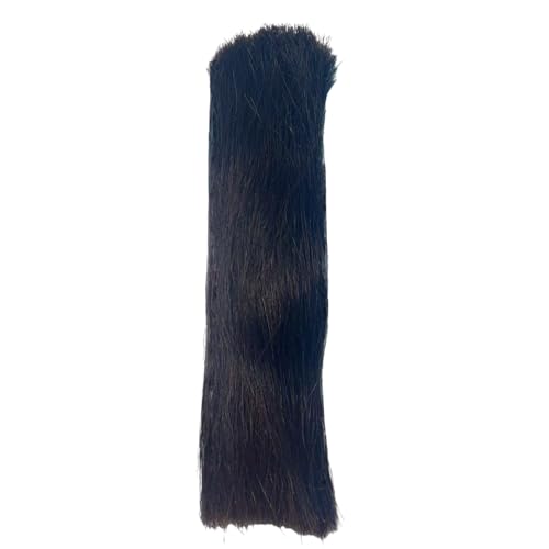 Soft natural black horse tail hair for crafts